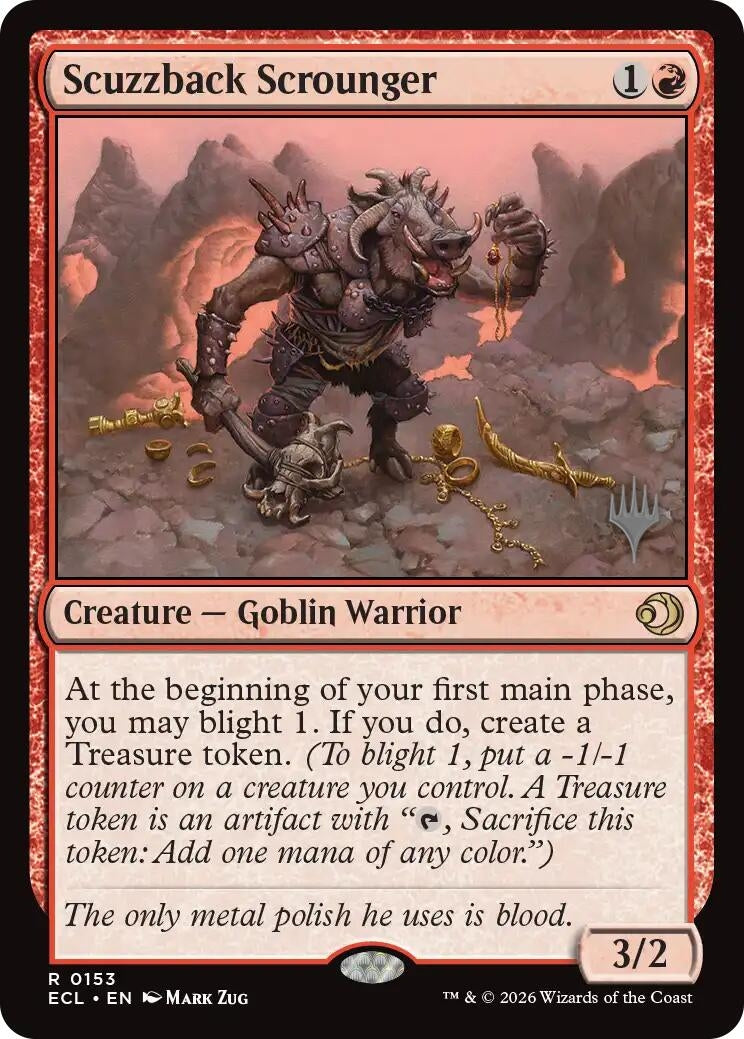 Image for Scuzzback Scrounger (153) (PPECL) - Magic: The Gathering