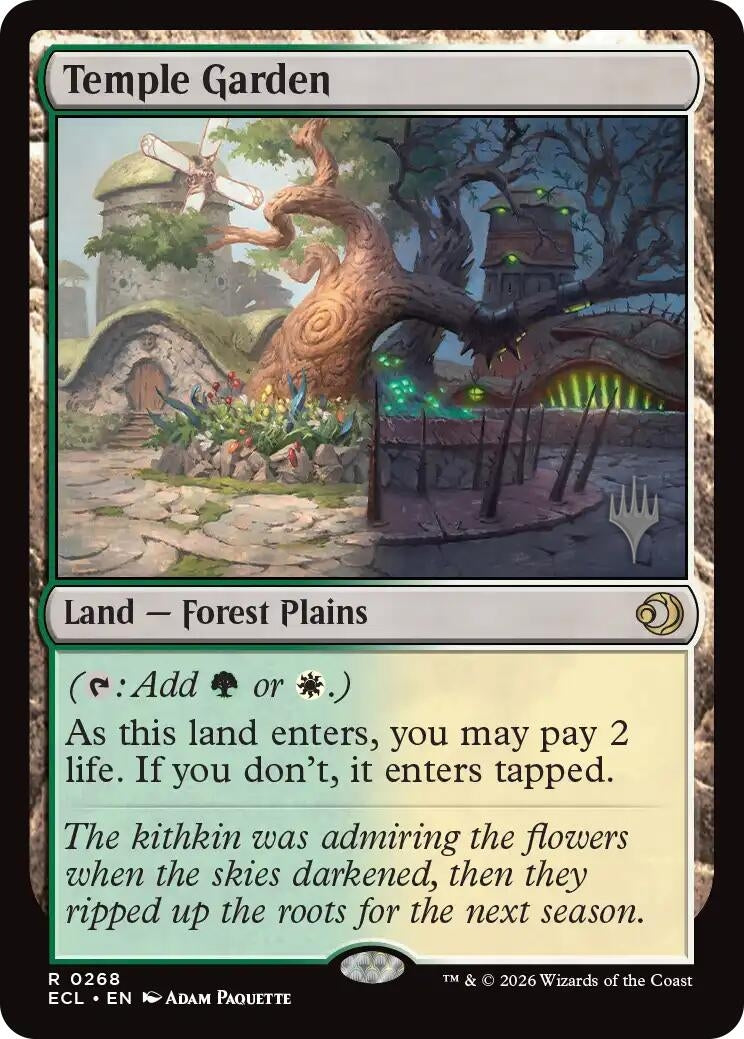 Image for Temple Garden (268) (PPECL) - Magic: The Gathering