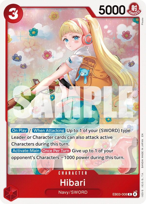 Image for Hibari (EB03-008) (EB-03) - One Piece Card Game