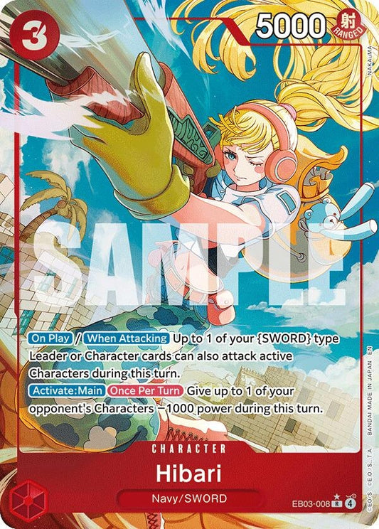 Image for Hibari (Alternate Art) (EB03-008) (EB-03) - One Piece Card Game