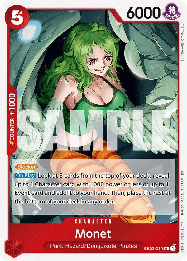 Image for Monet (EB03-010) (EB-03) - One Piece Card Game