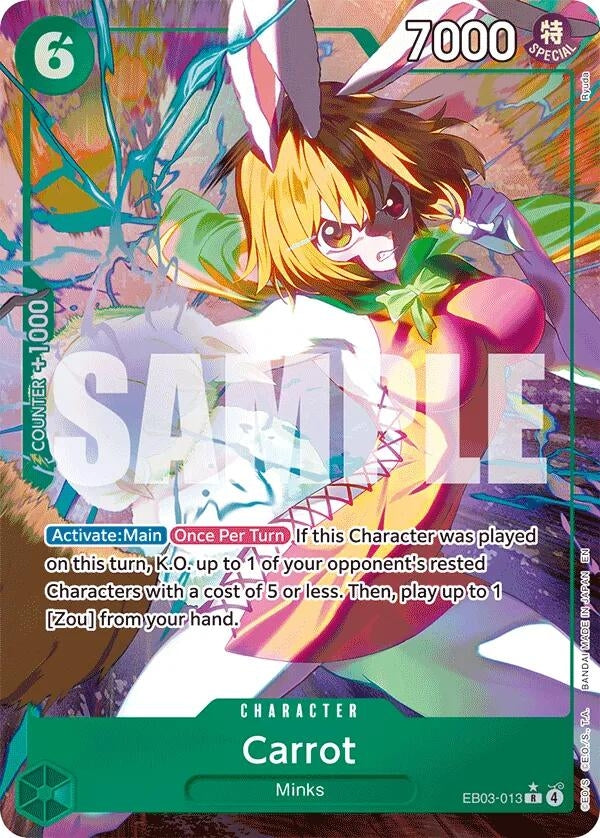 Image for Carrot (Alternate Art) (EB03-013) (EB-03) - One Piece Card Game