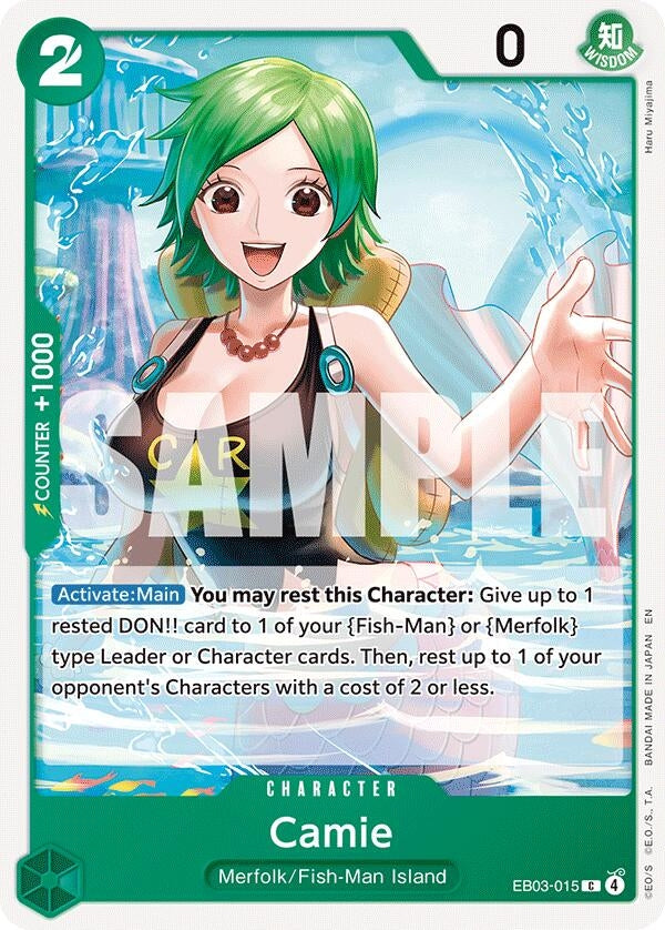 Image for Camie (EB03-015) (EB-03) - One Piece Card Game