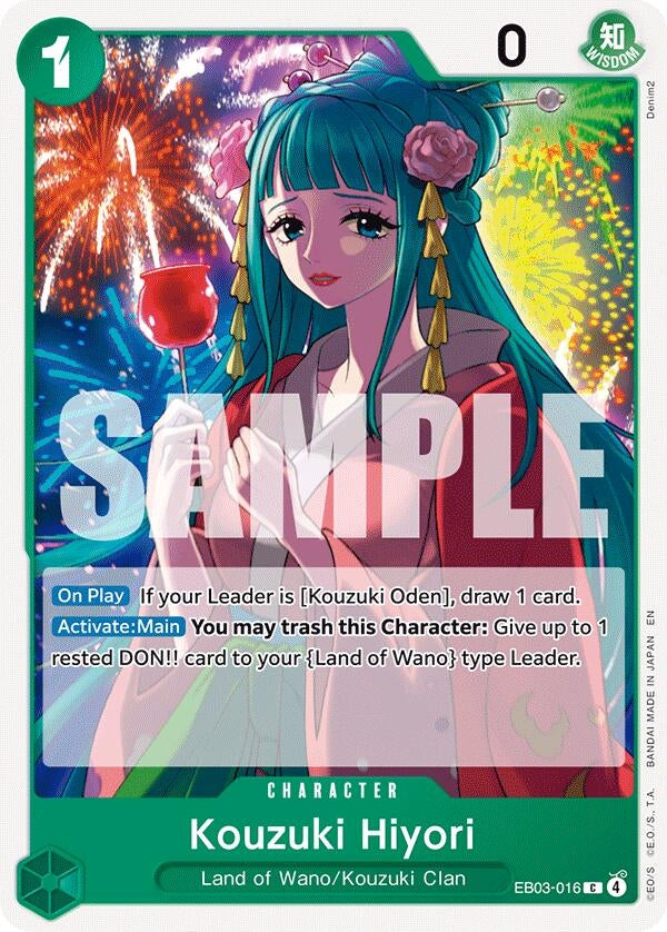 Image for Kouzuki Hiyori (EB03-016) (EB-03) - One Piece Card Game