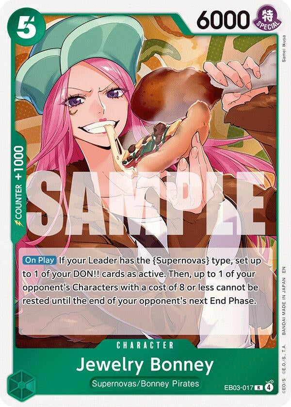 Image for Jewelry Bonney (EB03-017) (EB-03) - One Piece Card Game