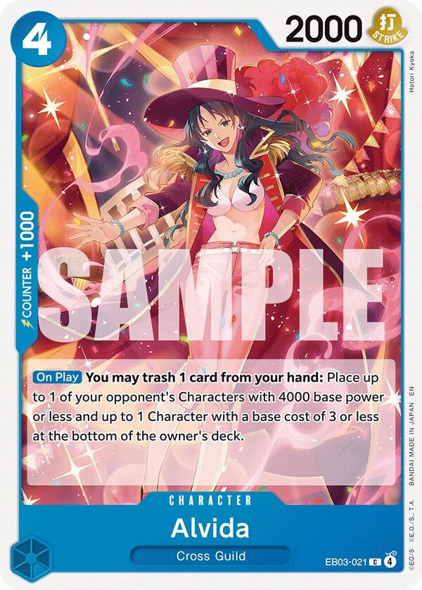 Image for Alvida (EB03-021) (EB-03) - One Piece Card Game