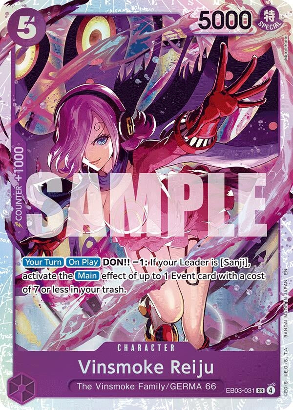 Image for Vinsmoke Reiju (EB03-031) (EB-03) - One Piece Card Game