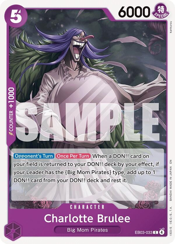 Image for Charlotte Brulee (EB03-033) (EB-03) - One Piece Card Game