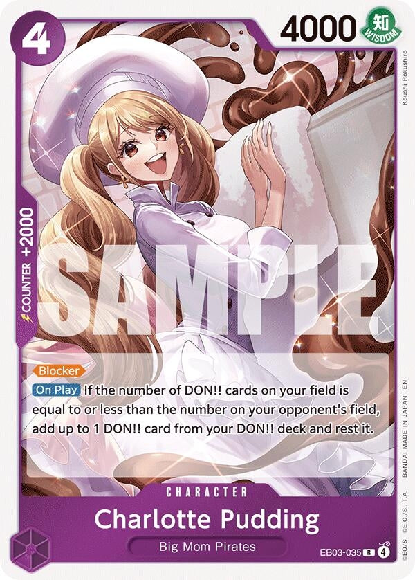 Image for Charlotte Pudding (EB03-035) (EB-03) - One Piece Card Game