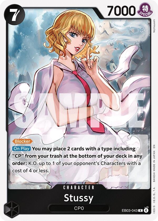 Image for Stussy (EB03-043) (EB-03) - One Piece Card Game