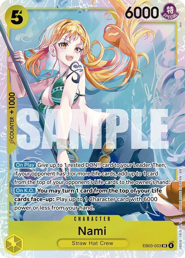 Image for Nami (053) (EB03-053) (EB-03) - One Piece Card Game