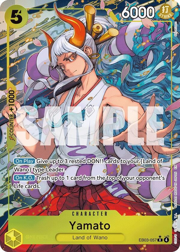 Image for Yamato (Alternate Art) (EB03-057) (EB-03) - One Piece Card Game