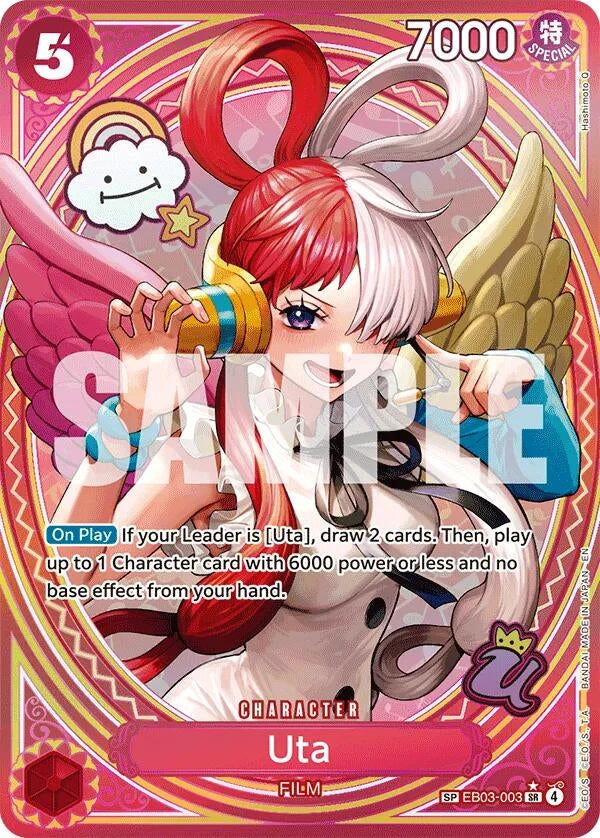Image for Uta (003) (SP) (EB03-003) (EB-03) - One Piece Card Game