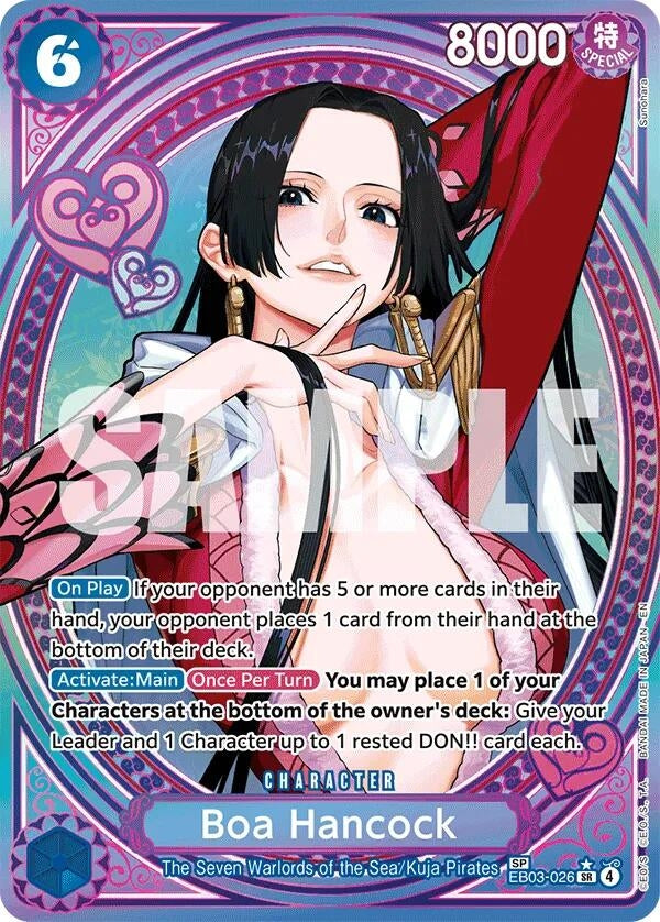 Image for Boa Hancock (SP) (EB03-026) (EB-03) - One Piece Card Game