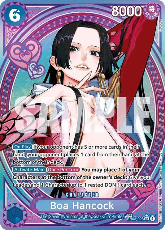 Image for Boa Hancock (SP) (EB03-026) (EB-03) - One Piece Card Game
