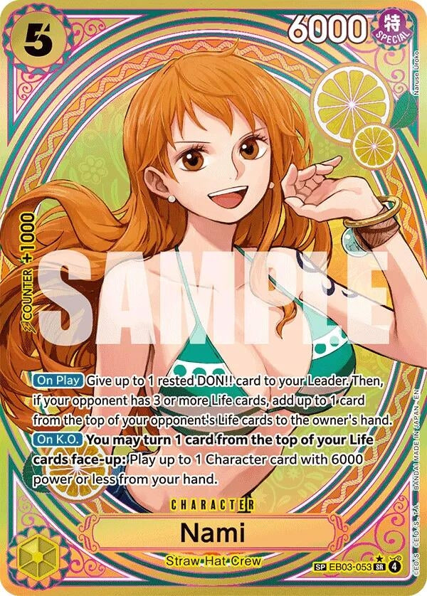 Image for Nami (053) (SP) (EB03-053) (EB-03) - One Piece Card Game