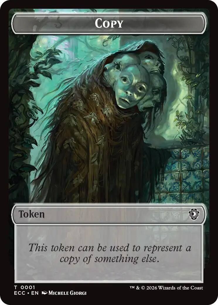 Image for Copy // Elemental (0002) Double-Sided Token (1 // 2) (ECC) - Magic: The Gathering