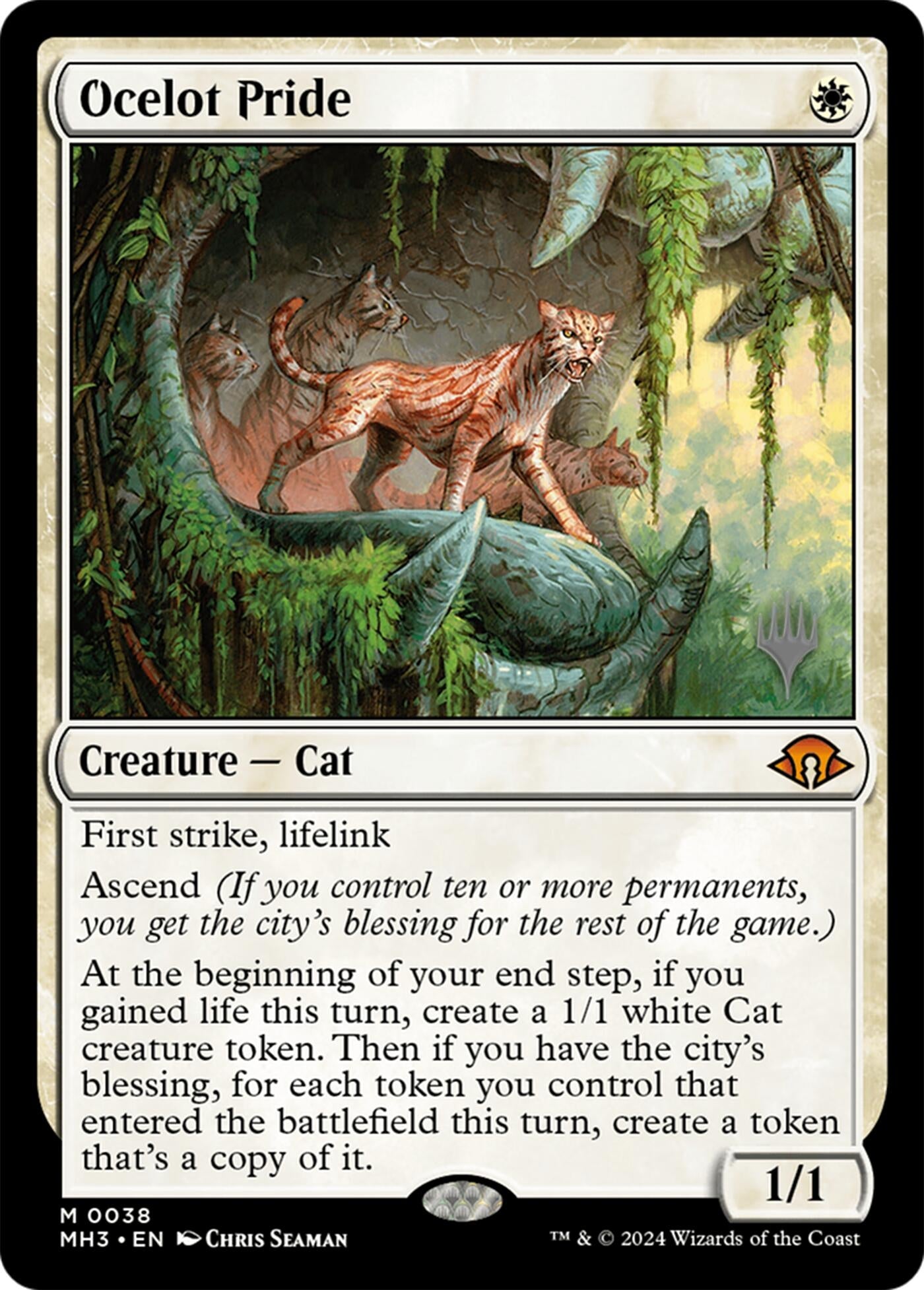 Image for Ocelot Pride (38) (PPECL) - Magic: The Gathering