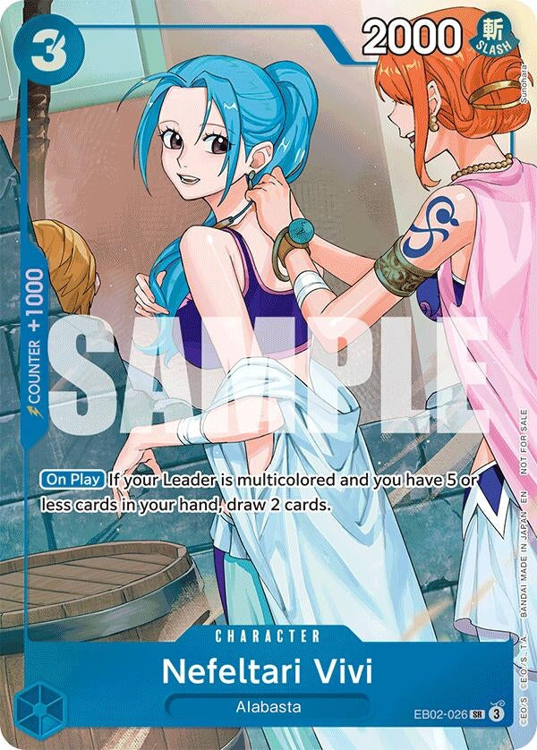 Image for Nefeltari Vivi - EB02-026 (EB02-026) (EB-03) - One Piece Card Game