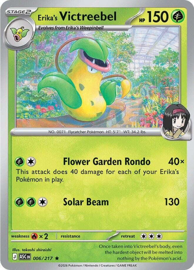 Image for Erika's Victreebel (006/217) (ASC) - Pokemon