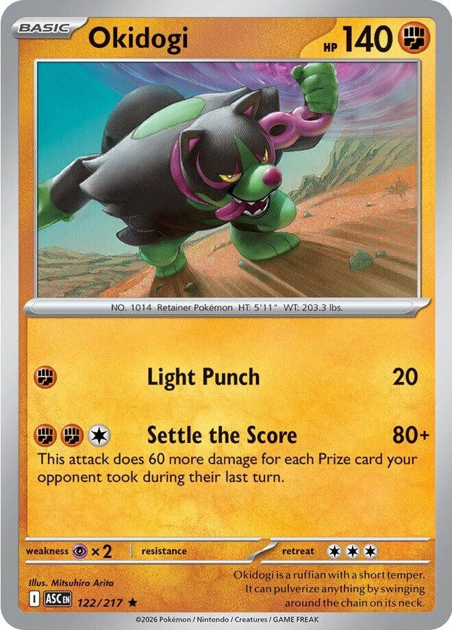 Image for Okidogi (122/217) (ASC) - Pokemon