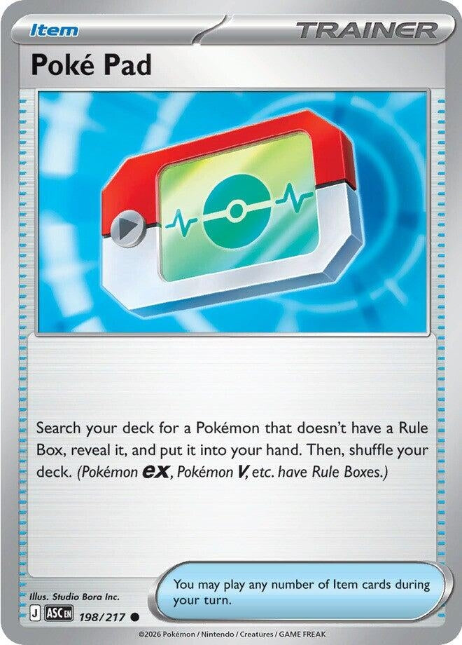 Image for Poke Pad (198/217) (ASC) - Pokemon