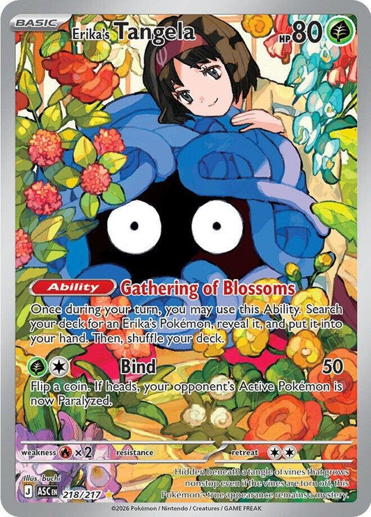 Image for Erika's Tangela (218/217) (ASC) - Pokemon