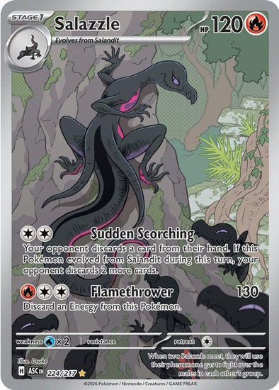 Salazzle - 224/217 - Illustration Rare