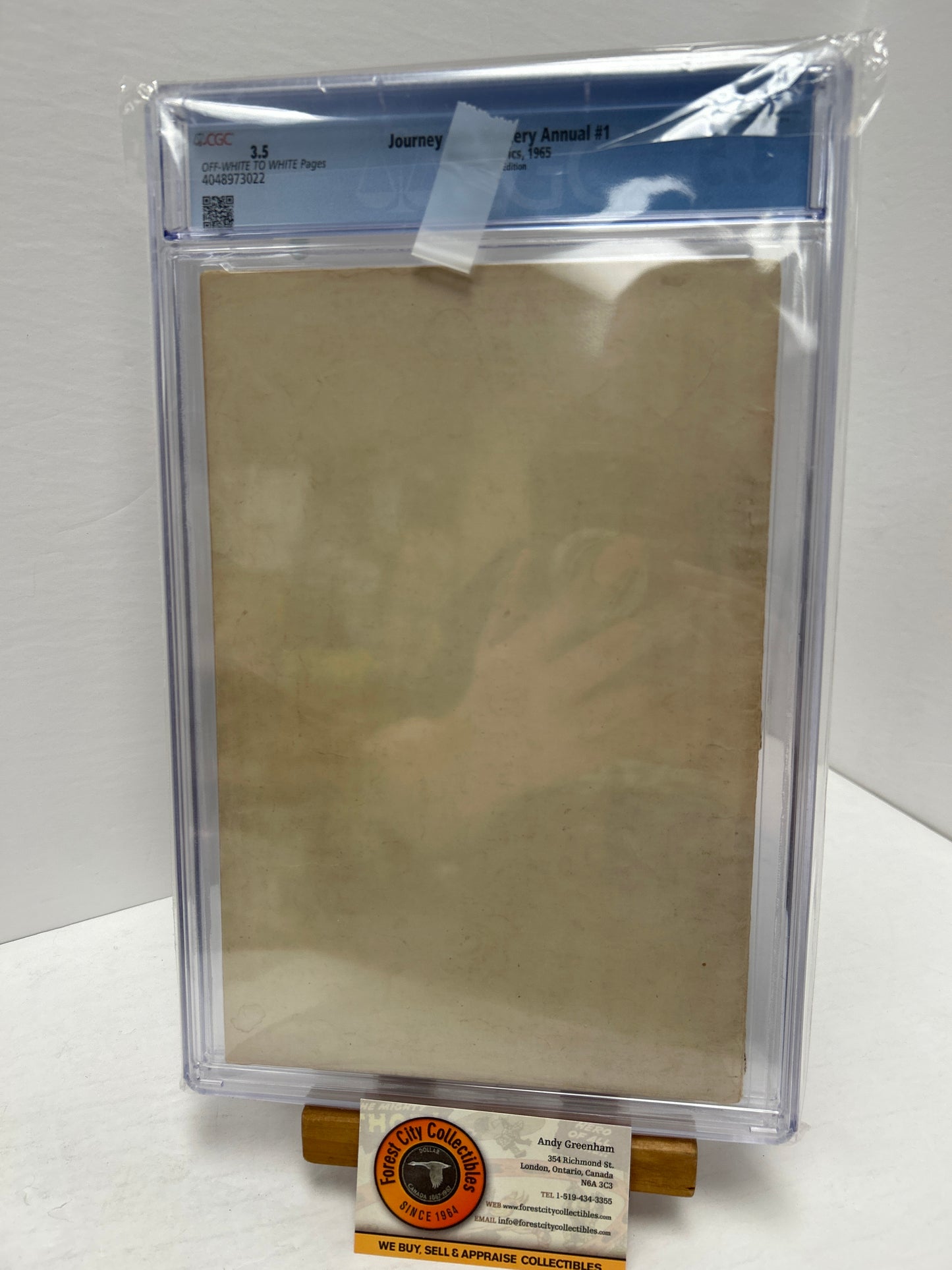 Journey Into mystery Annual #1 (OFF-White to White Pages) {CGC 3.5}
