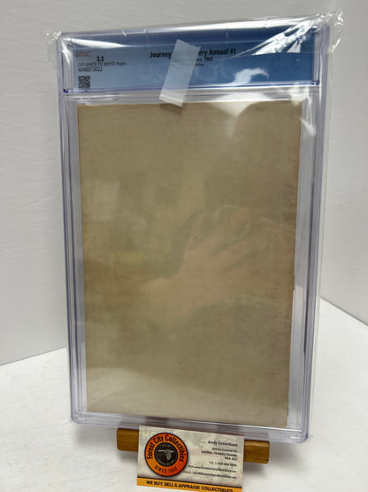 Journey Into mystery Annual #1 (OFF-White to White Pages) {CGC 3.5}