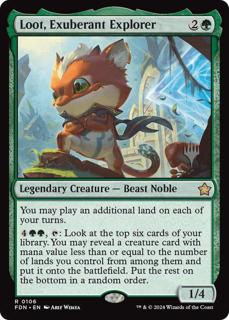 Image for Loot, Exuberant Explorer (106) (PPECL) - Magic: The Gathering