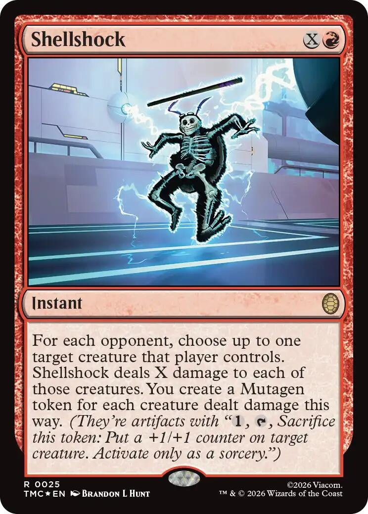 Image for Shellshock (Surge Foil) (25) (TMC) - Magic: The Gathering
