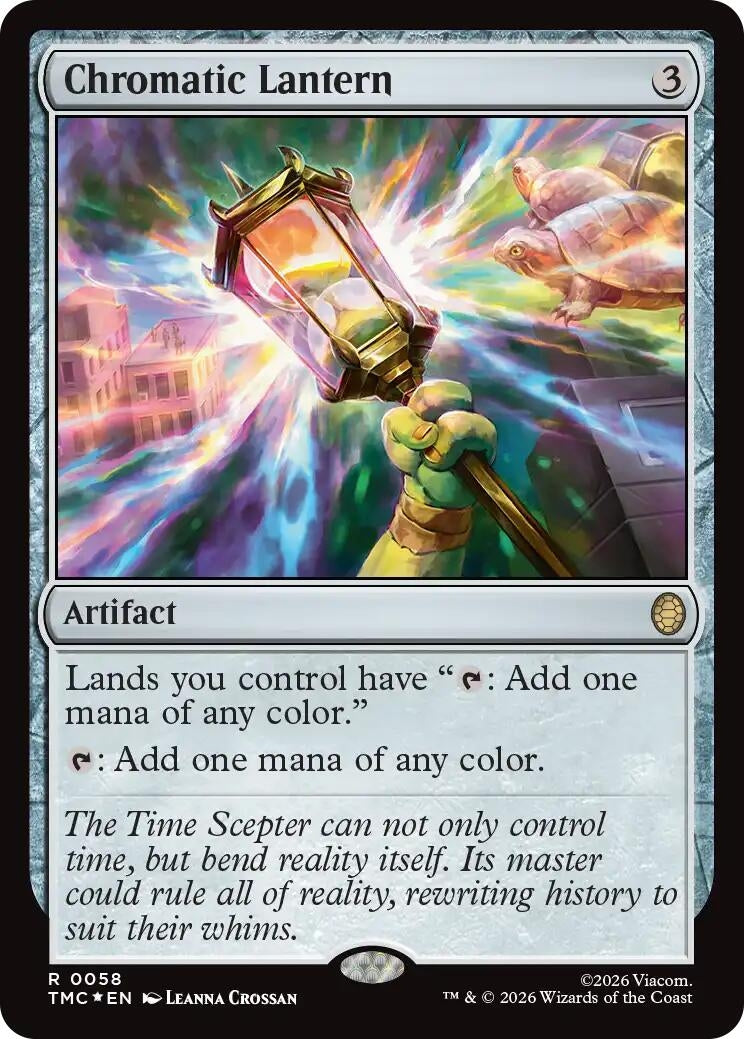 Image for Chromatic Lantern (Surge Foil) (58) (TMC) - Magic: The Gathering