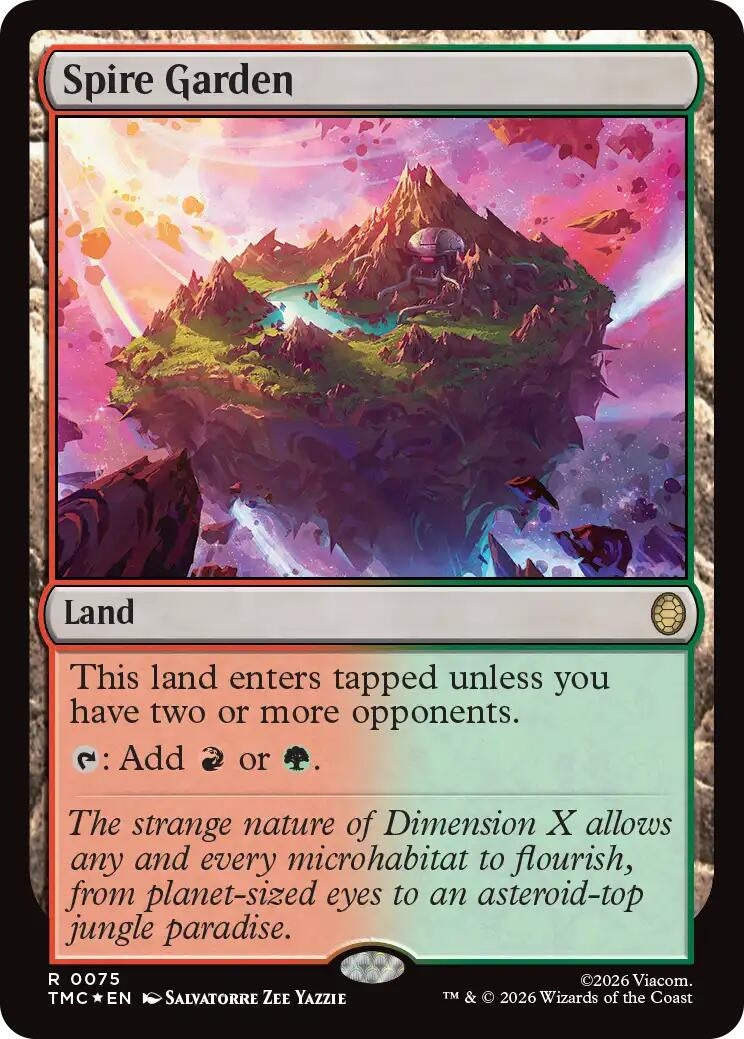 Image for Spire Garden (Surge Foil) (75) (TMC) - Magic: The Gathering