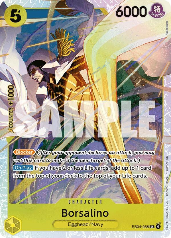 Image for Borsalino (EB04-058) (OP15-EB04) - One Piece Card Game