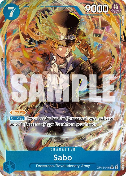 Image for Sabo (Alternate Art) (OP15-046) (OP15-EB04) - One Piece Card Game
