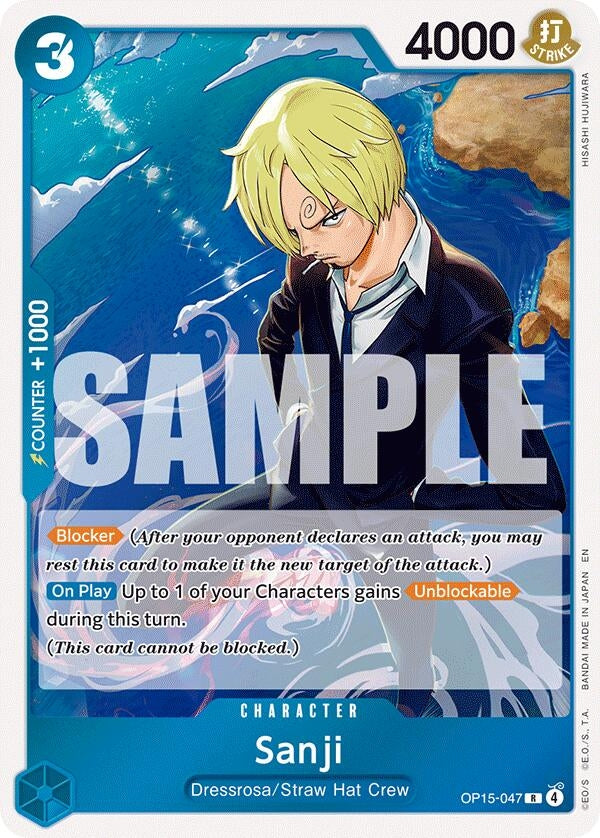 Image for Sanji (OP15-047) (OP15-047) (OP15-EB04) - One Piece Card Game