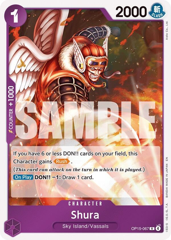 Image for Shura (OP15-067) (OP15-EB04) - One Piece Card Game