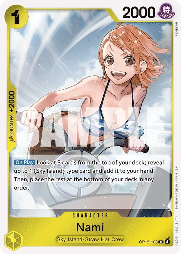 Image for Nami (OP15-108) (OP15-108) (OP15-EB04) - One Piece Card Game