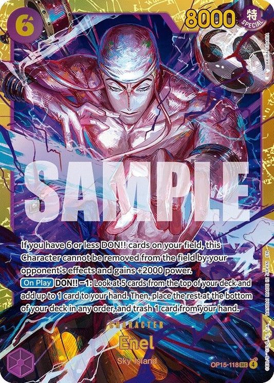 Image for Enel (OP15-118) (OP15-118) (OP15-EB04) - One Piece Card Game