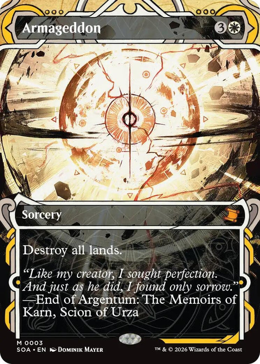 Image for Armageddon (3) (SOA) - Magic: The Gathering