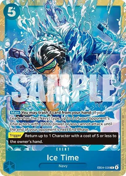 Image for Ice Time (Premium Card Collection -Best Selection Vol. 6-) (EB04-028) (OP-PR) - One Piece Card Game