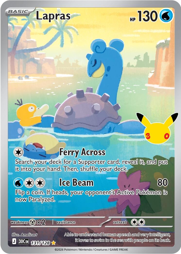 Image for Lapras (131/128) (30C) - Pokemon