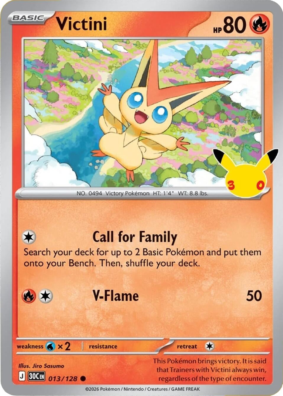 Image for Victini (013/128) (30C) - Pokemon