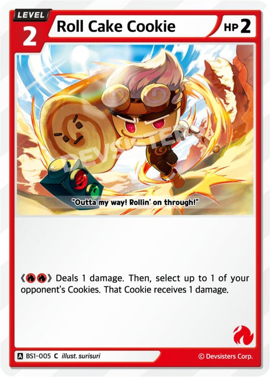 Image for Roll Cake Cookie (BS1-005) (BS1-BS2) - CookieRun: Braverse TCG