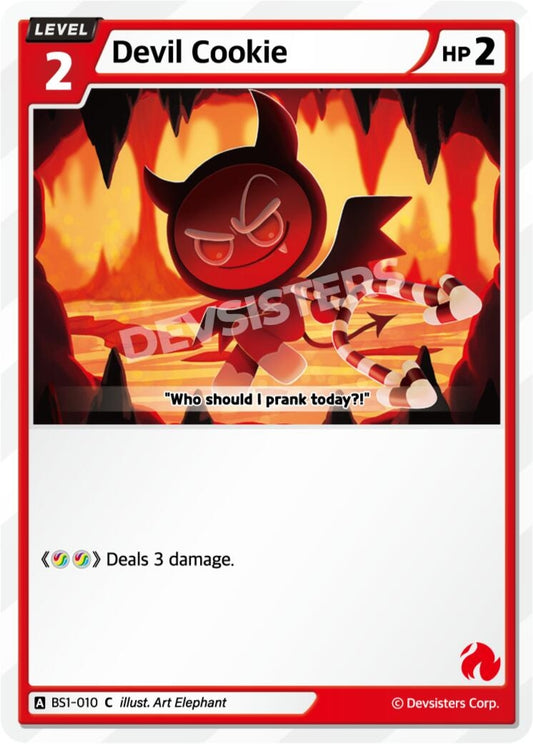 Image for Devil Cookie (BS1-010) (BS1-BS2) - CookieRun: Braverse TCG