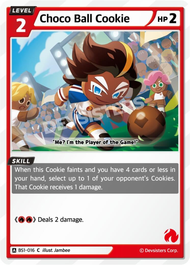 Image for Choco Ball Cookie (BS1-016) (BS1-BS2) - CookieRun: Braverse TCG