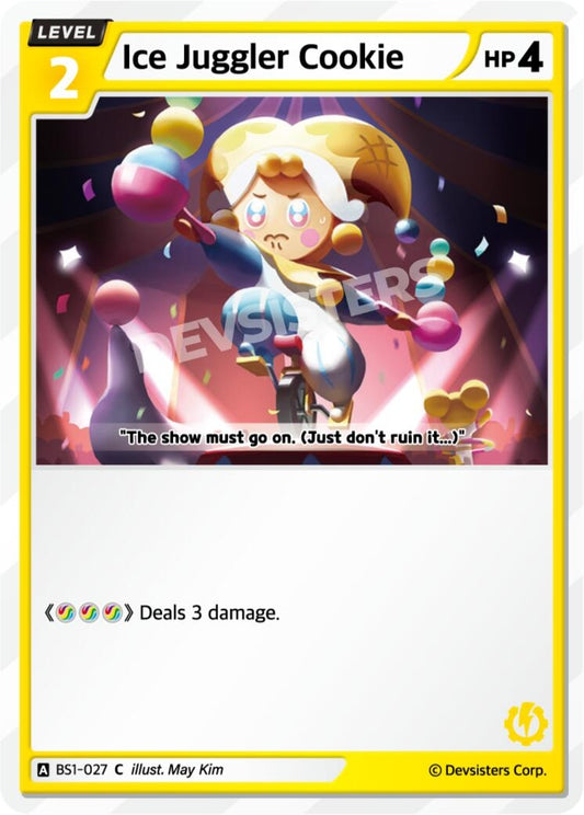 Image for Ice JugglerCookie (BS1-027) (BS1-BS2) - CookieRun: Braverse TCG