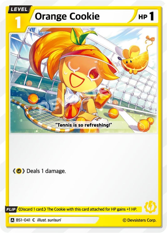 Image for Orange Cookie (BS1-041) (BS1-BS2) - CookieRun: Braverse TCG