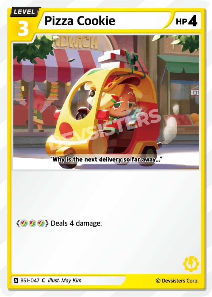 Image for Pizza Cookie (BS1-047) (BS1-BS2) - CookieRun: Braverse TCG